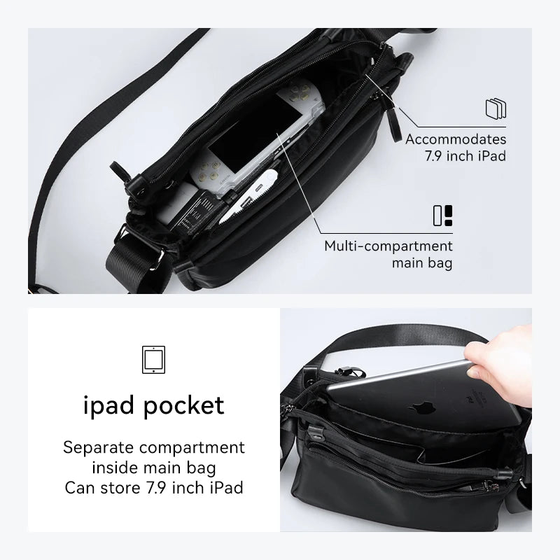 Mark Ryden Travel Messenger Bag designer luxury bag for 7.9inch ipad and game console