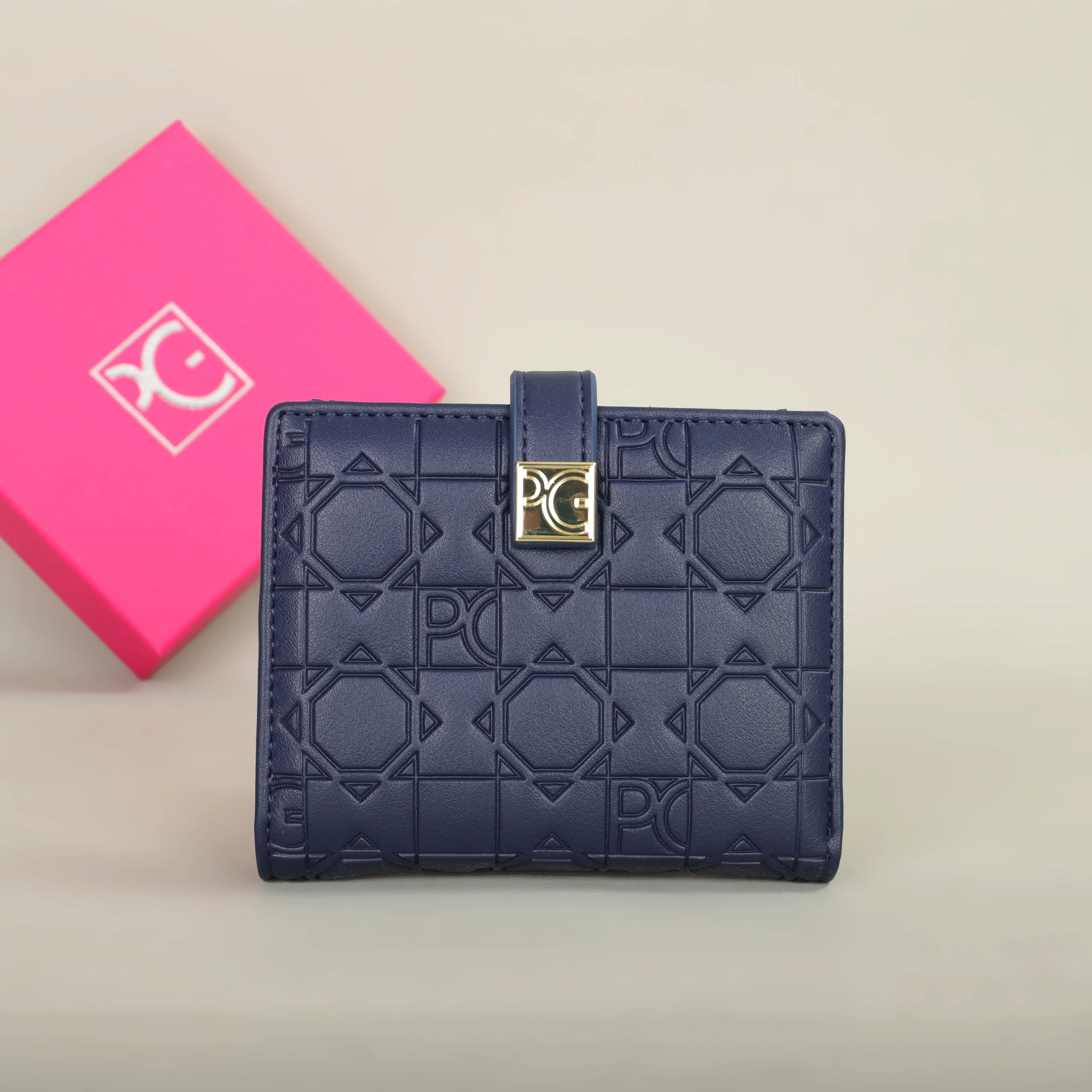 PG wallet 2025 Fashion Classic Retro Women's Universal Wallet Letter Printed Portable Card Bag Zero Wallet Wallet