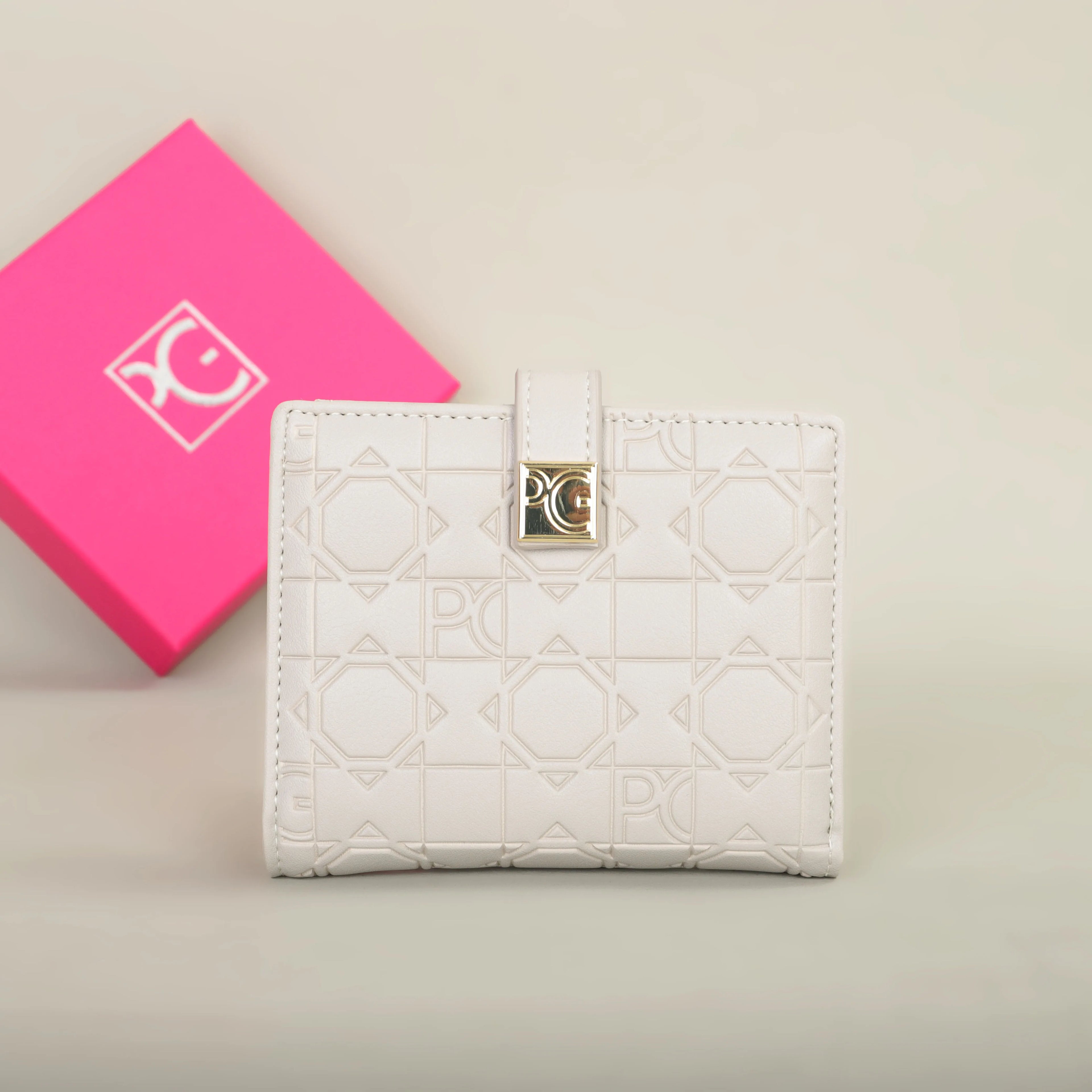 PG wallet 2025 Fashion Classic Retro Women's Universal Wallet Letter Printed Portable Card Bag Zero Wallet Wallet