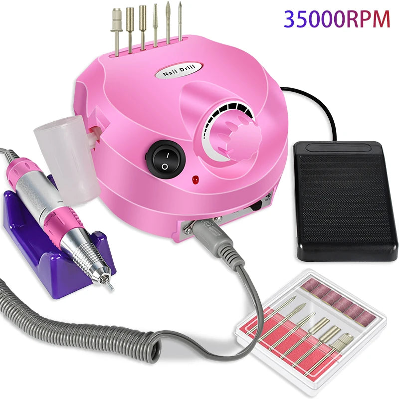 35000RPM Electric Nail Drill Professional Manicure